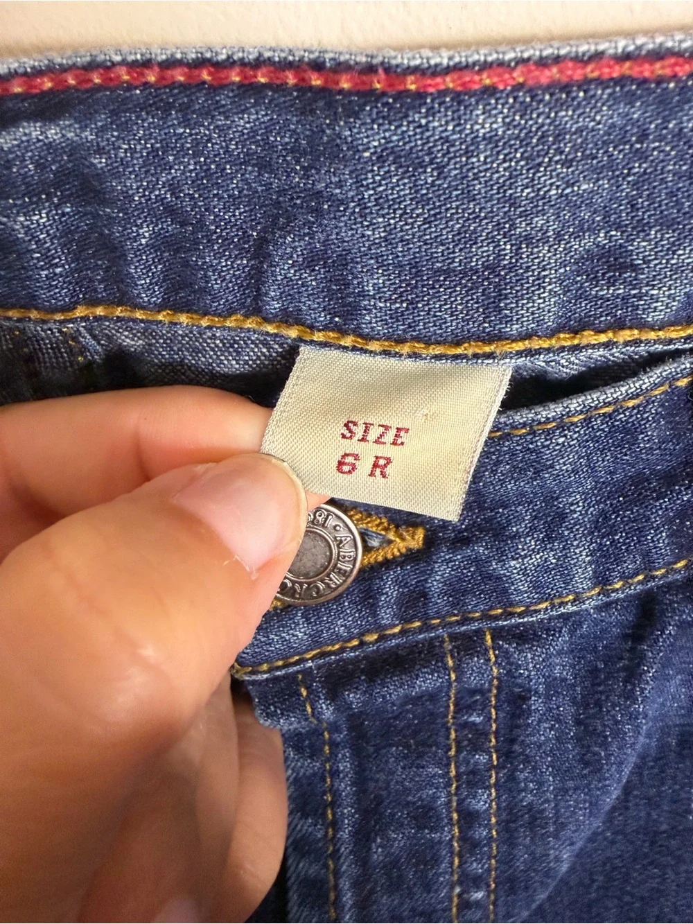 Vintage Y2K Abercrombie & Fitch Medium Blue Flare Jeans